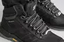 Чоловічі кросівки шкіряні зимові чорні Splinter Б 1723 Фото 4