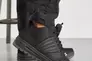 Мужские кроссовки кожаные зимние черные Splinter Б 0921/1 Фото 1