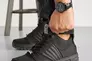 Мужские кроссовки кожаные зимние черные Splinter Б 0921/1 Фото 3