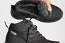 Чоловічі кросівки шкіряні зимові чорні Splinter Б 0223 Фото 5