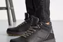 Мужские кроссовки кожаные зимние черные Splinter Б 0721/1 Фото 3