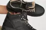 Чоловічі кросівки шкіряні зимові чорні Splinter Б 0721/1 Фото 5