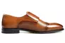 Чоловічі туфлі монки "Ніколасс" TANNER Світло-коричневі Фото 3
