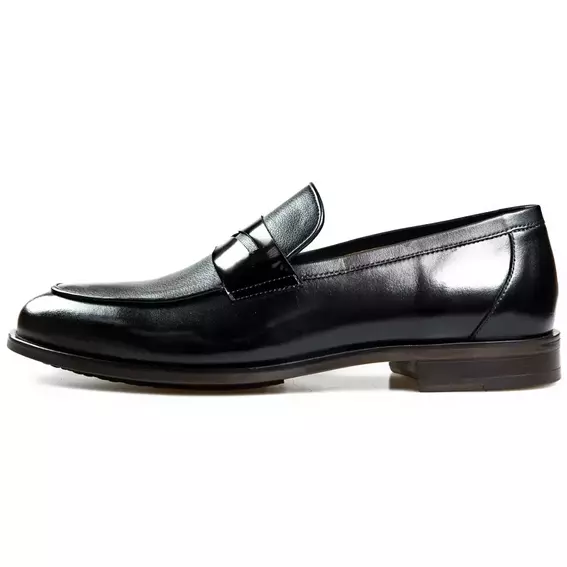 Мужские туфли лоферы &quot;Рокки&quot; TANNER Черные фото 2 — интернет-магазин Tapok