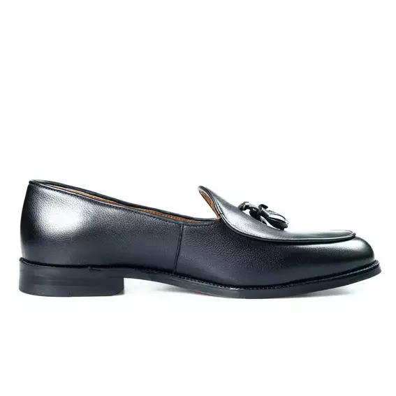 Мужские туфли лоферы &quot;СОМЕРСЕТ&quot; TANNER Черные фото 3 — интернет-магазин Tapok