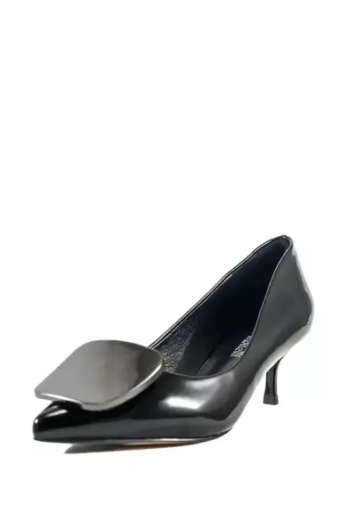 Туфлі жіночі Fabio Monelli D563-1Q чорний лак фото 3 — інтернет-магазин Tapok