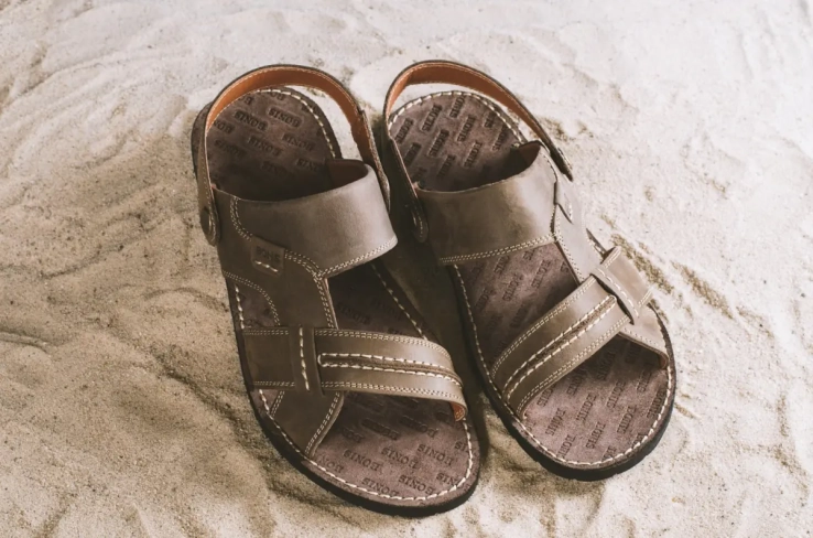 Мужские сандали кожаные летние коричневые Bonis Original 25 фото 1 — интернет-магазин Tapok