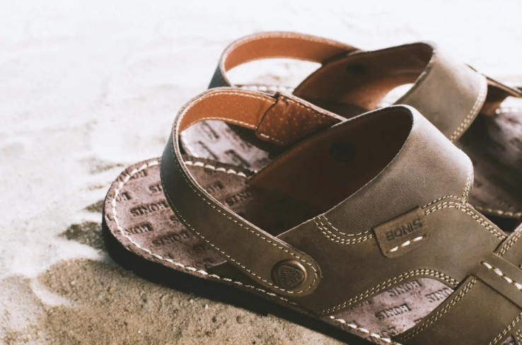 Мужские сандали кожаные летние коричневые Bonis Original 25 фото 4 — интернет-магазин Tapok