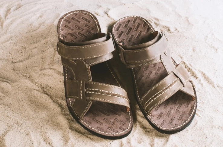 Мужские сандали кожаные летние коричневые Bonis Original 25 фото 5 — интернет-магазин Tapok