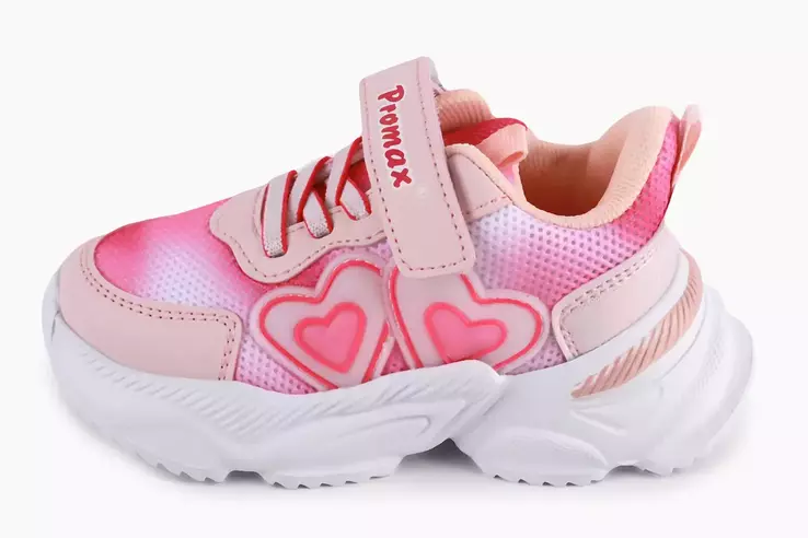 Кроссовки для девочки Promax 1841 Розовый фото 4 — интернет-магазин Tapok