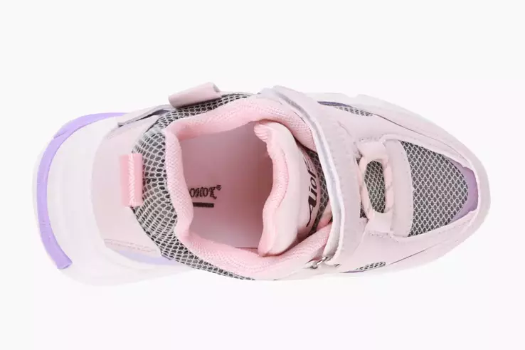 Кроссовки для девочки Мышонок L561-2Q Розовый фото 8 — интернет-магазин Tapok