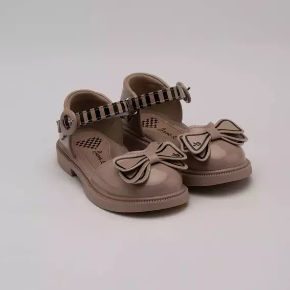 Туфли для девочки Jong-Golf 10725-3 Бежевый фото 1 — интернет-магазин Tapok