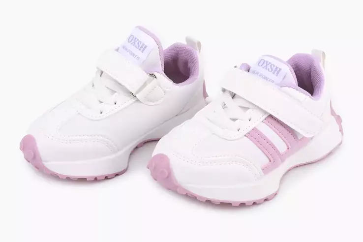 Кросівки для дівчинки Y.Top JY185-1 Біло-рожевий фото 1 — інтернет-магазин Tapok