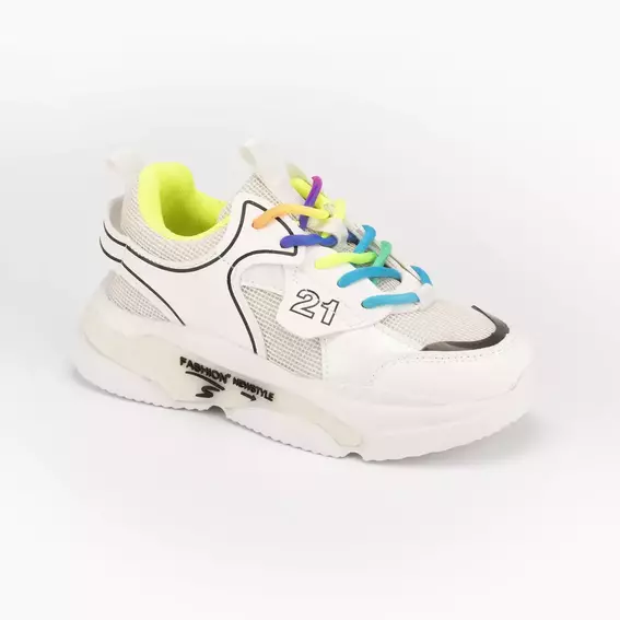 Кросівки для дівчинки Том М 9919B Білий фото 3 — інтернет-магазин Tapok