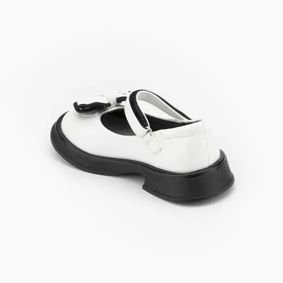Туфли для девочки Мышонок A33-2 Белый фото 3 — интернет-магазин Tapok