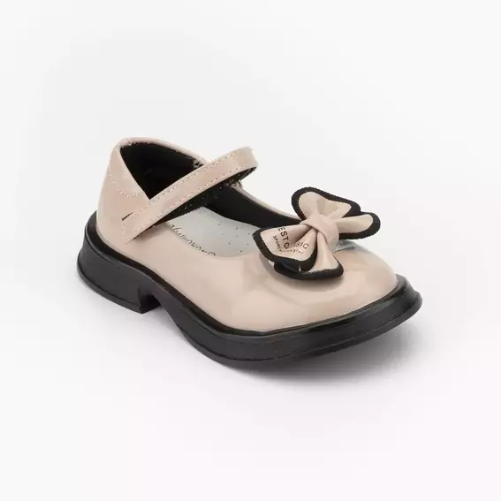 Туфли для девочки Мышонок A33-3 Розовый фото 3 — интернет-магазин Tapok