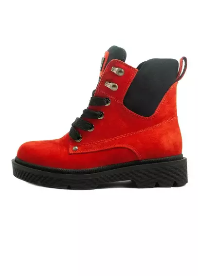Ботинки зимние женские SELESTA b18071-155s красные фото 1 — интернет-магазин Tapok