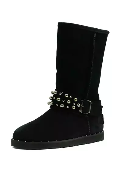 Ботинки зимние женские SOTHBY'S Ugg-020 Черный фото 3 — интернет-магазин Tapok
