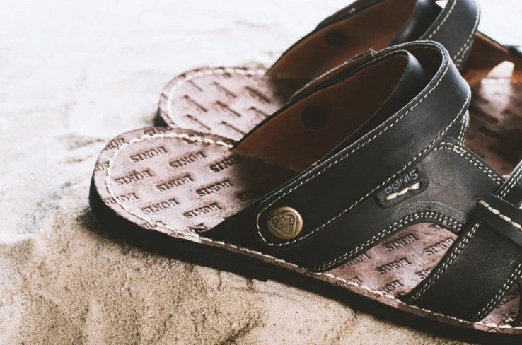 Мужские сандали кожаные летние черные Bonis Original 25 фото 3 — интернет-магазин Tapok