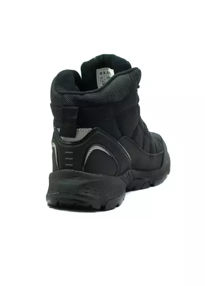 Ботинки зимние мужские BAAS A2272-1 черные фото 2 — интернет-магазин Tapok