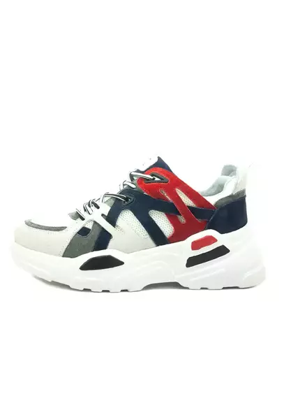 Кроссовки демисезон женские Allshoes 103-19023-2 Комбинированный фото 1 — интернет-магазин Tapok