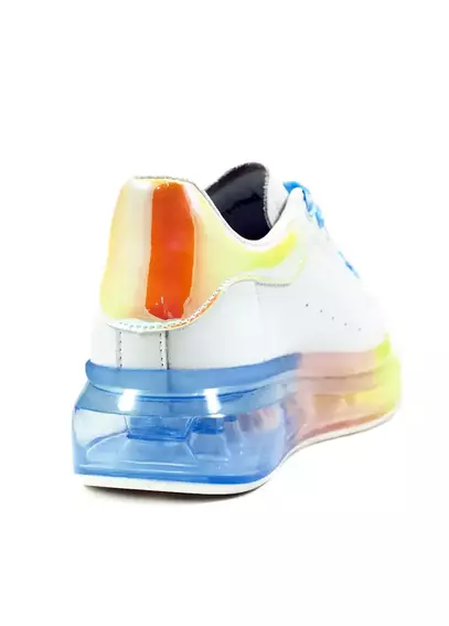Кроссовки демисезон женские Allshoes BF1-YB666 Белый фото 2 — интернет-магазин Tapok