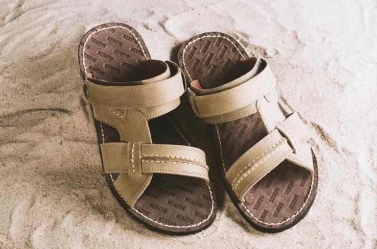 Мужские сандали кожаные летние оливковые Bonis Original 25 фото 1 — интернет-магазин Tapok