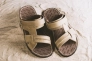 Мужские сандали кожаные летние оливковые Bonis Original 25 Фото 1