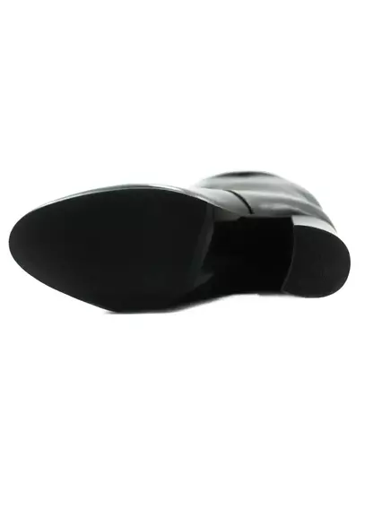 Демісезонні чоботи жіночі Deenoor 1686R-T1528-L16202 чорні фото 5 — інтернет-магазин Tapok