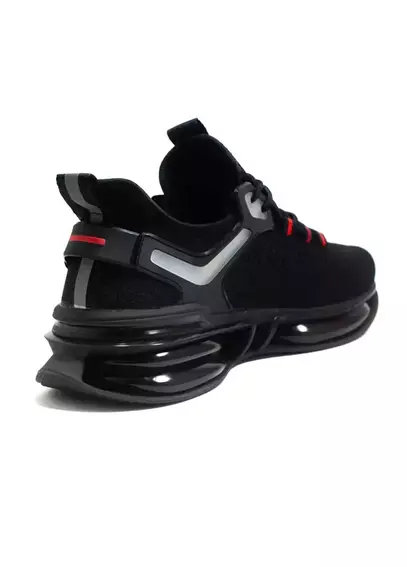 Кросівки літні чоловічі Baas M7195-11 чорні фото 2 — інтернет-магазин Tapok