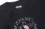 Жіноча футболка JEEP T-SHIRT STAR Botanical Print J22W Чорний Фото 3
