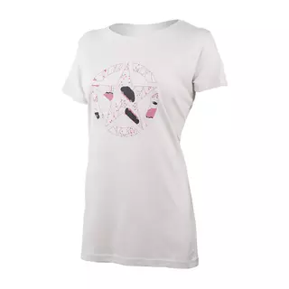 Жіноча футболка JEEP T-SHIRT STAR Botanical Print J22W Сірий