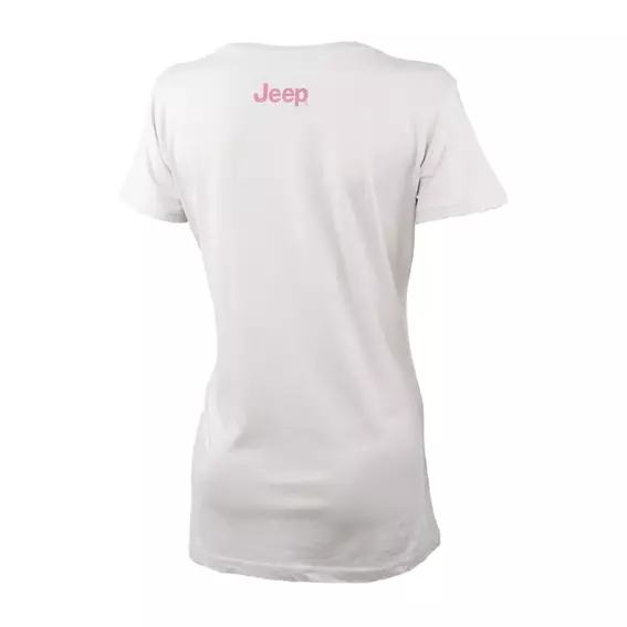 Жіноча футболка JEEP T-SHIRT STAR Botanical Print J22W Сірий фото 2 — інтернет-магазин Tapok