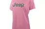 Жіноча футболка JEEP T-SHIRT OVERSIZE Striped Print Turn Фіолетовий Фото 1