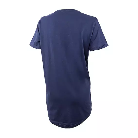 Жіноча футболка JEEP T-SHIRT OVERSIZE Striped Print Turn Синій фото 2 — інтернет-магазин Tapok