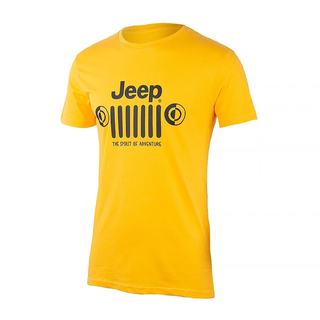 Чоловічі футболки JEEP T-SHIRT JEEP&amp;GRILLE Жовтий