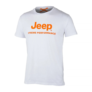 Чоловічі футболки JEEP T-SHIRT XTREME PERFORMANCE Print JX22A Білий