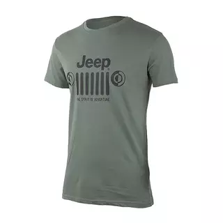 Чоловічі футболки JEEP T HIRT JEEP&amp;GRILLE Хакі