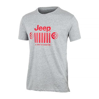 Чоловічі футболки JEEP T HIRT JEEP&amp;GRILLE Сірий