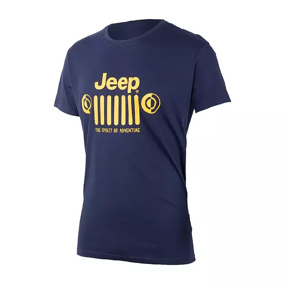 Чоловічі футболки JEEP T-SHIRT JEEP&amp;GRILLE Синій фото 1 — інтернет-магазин Tapok
