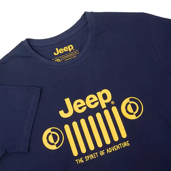 Чоловічі футболки JEEP T-SHIRT JEEP&amp;GRILLE Синій фото 3 — інтернет-магазин Tapok
