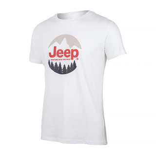 Чоловічі футболки JEEP T-SHIRT The spirit of Adventure Білий