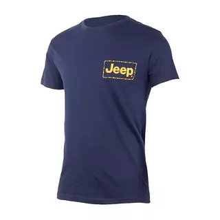 Чоловічі футболки JEEP T-SHIRT Stiched frame Small Print J22W Синій