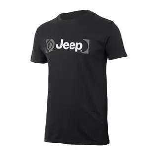 Чоловічі футболки JEEP T HIRT Paintbrush J22W Чорний