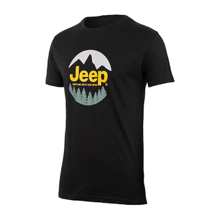 Чоловічі футболки JEEP T-SHIRT The spirit of Adventure Чорний