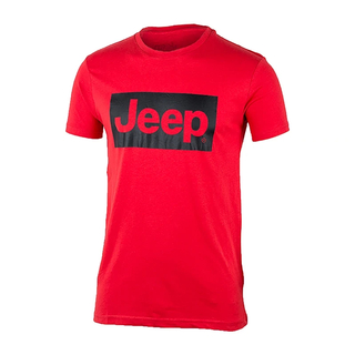 Чоловічі футболки JEEP T-SHIRT Contours J22W Червоний