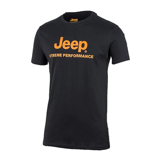 Чоловічі футболки JEEP T-SHIRT XTREME PERFORMANCE Print JX22A Чорний