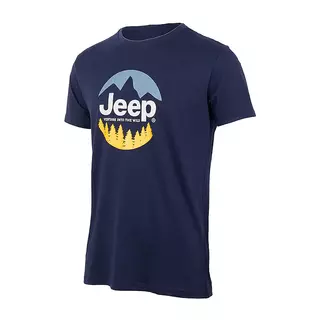 Чоловічі футболки JEEP T-SHIRT The spirit of Adventure Синій