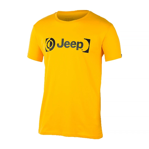 Чоловічі футболки JEEP T-SHIRT Paintbrush J22W Жовтий фото 1 — інтернет-магазин Tapok
