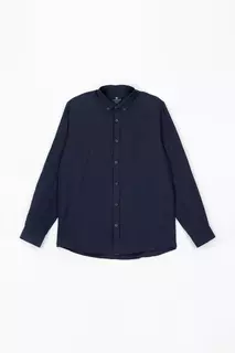 Рубашка классическая однотонная мужская Stendo 14213 Темно-синий